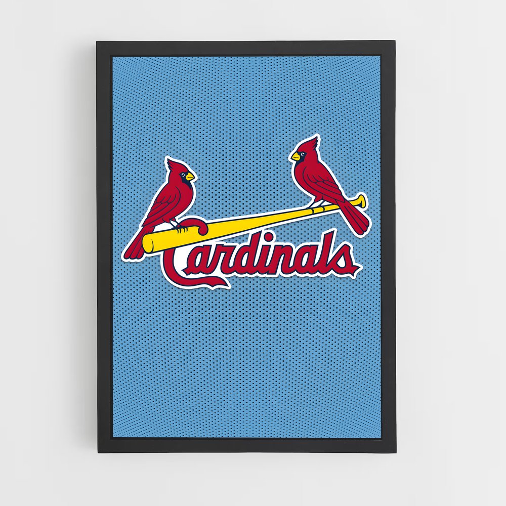 Poster Cardinal Fever – affiche Baseball (vue 2)